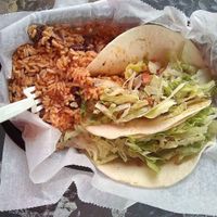 Vegan tacos  at Tricky Fish in Charleston