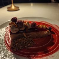 Cranberry almond cake at EDGE in Denver