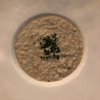Truffle risotto  at Inn of the Seventh Ray in Topanga