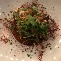 Cauliflower steak  at Inn of the Seventh Ray in Topanga