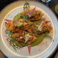 Crispy peppers   at Copra in San Francisco