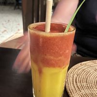 Mango strawberry juice  at Reef Bar & Restaurant in Koh Samet