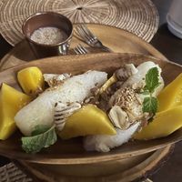 Mango sticky rice  at Reef Bar & Restaurant in Koh Samet