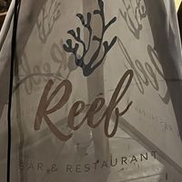 Their logo  at Reef Bar & Restaurant in Koh Samet