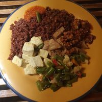 Nasi Campur- 33k at Warung Taman Bambu in Seminyak