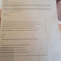 Menu at ÆNDRÈ - Schlüterstraße in Hamburg