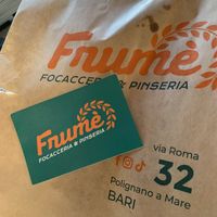Details  at Frumè - Focacceria e Pinseria in Polignano A Mare