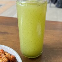 Homemade mint & ginger lemonade - so good!  at Vege Rama - Adelaide St in Brisbane