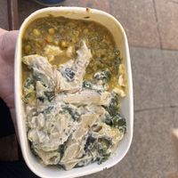 Pasta bake and Dahl   at Vege Rama - Adelaide St in Brisbane