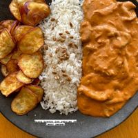 Strogonoff veg at Pomona Cambury in Sao Paulo