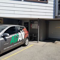 Entrance in the back at Pizza Kurier Avanti in Einsiedeln