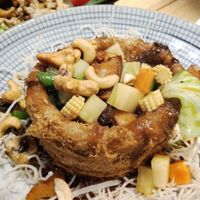 Yam pot. Veganlicious. at Beyond Veggie by Secret Recipe in Petaling Jaya