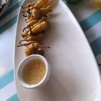 Gegrillte Peperoni at Poseidon Garden in Landshut