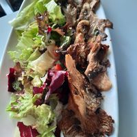 Gegrillte Pfifferlinge at Poseidon Garden in Landshut