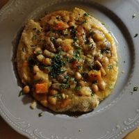 Polenta at Avanguardia Trattoria/Hotel in Solferino