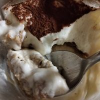 Tiramisù at Avanguardia Trattoria/Hotel in Solferino