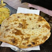 Pan indio  at Curry House in Ourense