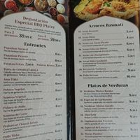 Carta at Curry House in Ourense