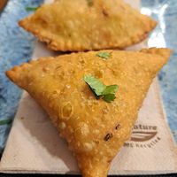 Samosas at Curry House in Ourense