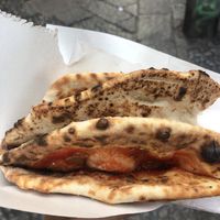 Wallet pizza  at 'A Puteca d' 'a Pizza in Naples