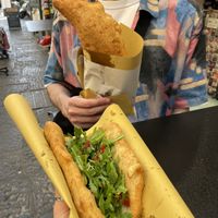 Montanara al filetto  at 'A Puteca d' 'a Pizza in Naples