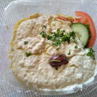 baba gannouj at Aladdin's Eatery in West Chester