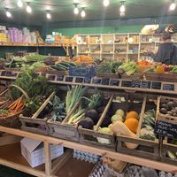 Local produce  at Scoop The Sustainable Cooperative in Jersey