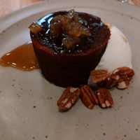Sticky toffee pudding - sheer heaven at The Second Story at Little Saint in Healdsburg