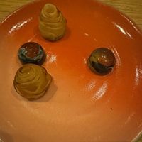 Final bite  at The Second Story at Little Saint in Healdsburg