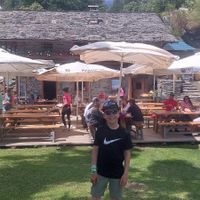 The terras at Zam Tachji in Alagna Valsesia