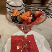 Fruit salad  at Zam Tachji in Alagna Valsesia
