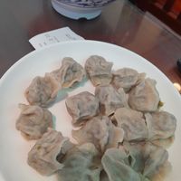 We tried the 地软水饺 earthy soft boiled dumplings. Delicious earthy flavour unlike other dumplings we've tried. Vinegar available to dip.  at Zhòng Shàn Yuán Lăo Miàn Guăn - 众善缘老面馆 in Dali