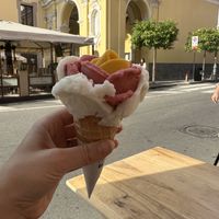 Mango-fragola-limone  at Amorino - Corso Italia in Sorrento