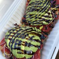 Caprese Avocado Toast   at Pressed on Main in North Bend