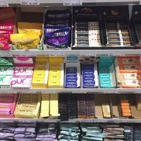 Some goodies at Westbourne grove store at Planet Organic - Torrington Place in London