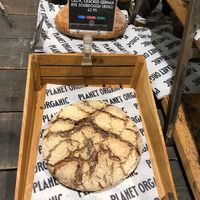 Vegan fresh bread  at Planet Organic - Torrington Place in London
