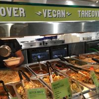 All vegan! at Planet Organic - Torrington Place in London