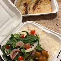 Curry yautia and potato, really good Veggie/Vegan with great taste and good portion!🙂  at Mandala Food Truck in Rincon