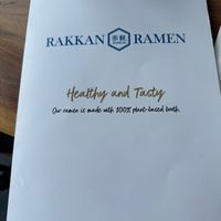   at Rakkan Ramen in Dallas
