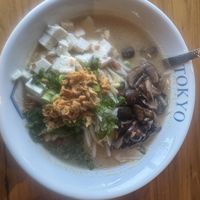 Vegan Garnet Ramenn  at Rakkan Ramen in Dallas