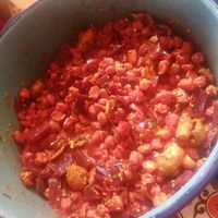 Food at Karma Cocina in San Mateo Rio Hondo