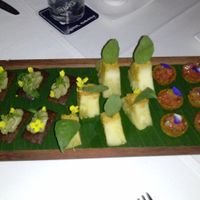 appetizers at L'Elephant Vert in Luang Prabang