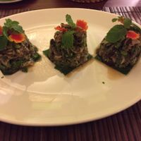 four set vegan menus to pick from  at L'Elephant Vert in Luang Prabang