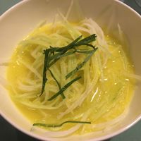 warm laksa curry with herbs and veg noodles at L'Elephant Vert in Luang Prabang