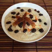 kheer at L'Elephant Vert in Luang Prabang