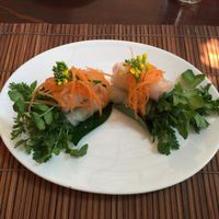 rolls  at L'Elephant Vert in Luang Prabang