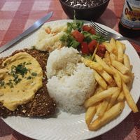 Frangu empando... at Espaço Not Meat in Rio Grande