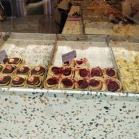 Naughty nougat rolls, raspberry rolls, and apple rolls at Cinnamood in Aachen