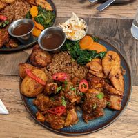 Carib-British Roast with Jackfruit at Original Flava in South West London