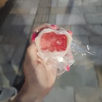 Watermelon mochi at Ben Zai Ten in Nara